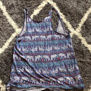 Mudd blue tank top